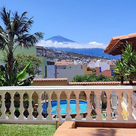 Casa" Vistas Al Teide" Mar Piscina Privada Parking Cubierto Gratuito En Las Instalaciones La Victoria de Acentejo 외부 사진