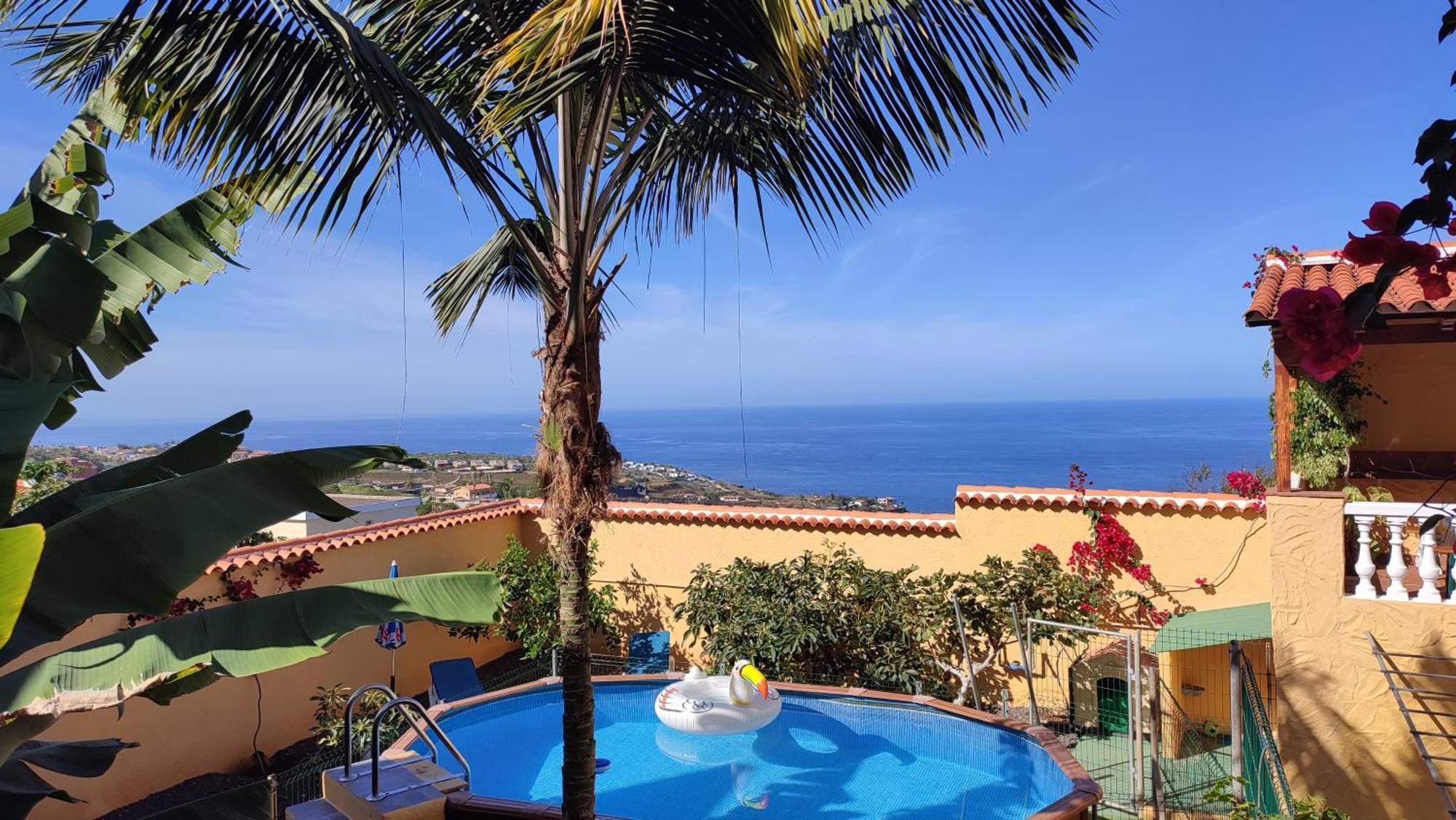 Casa" Vistas Al Teide" Mar Piscina Privada Parking Cubierto Gratuito En Las Instalaciones La Victoria de Acentejo 외부 사진