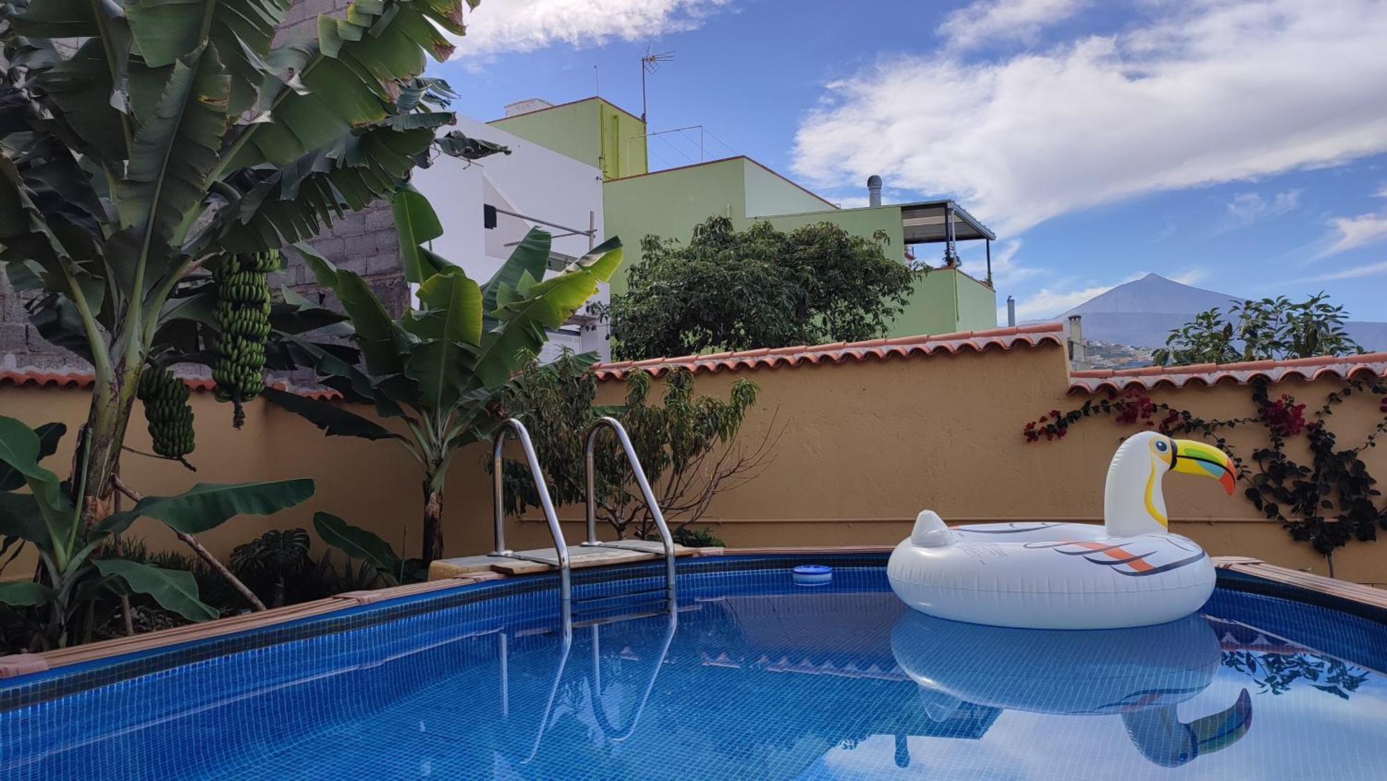 Casa" Vistas Al Teide" Mar Piscina Privada Parking Cubierto Gratuito En Las Instalaciones La Victoria de Acentejo 외부 사진