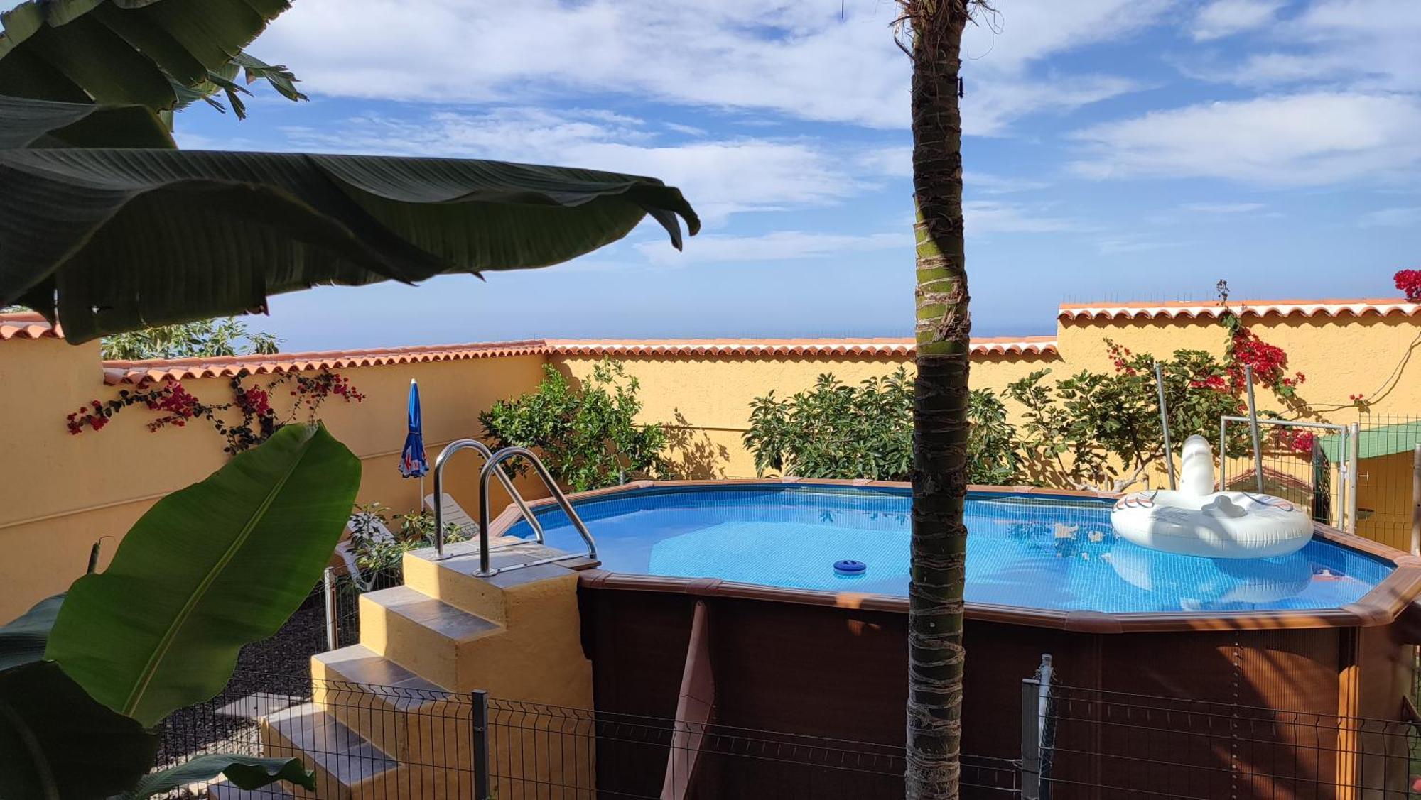 Casa" Vistas Al Teide" Mar Piscina Privada Parking Cubierto Gratuito En Las Instalaciones La Victoria de Acentejo 외부 사진